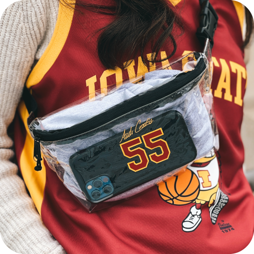 Audi Crooks #55 Clear Cross Body Bag
